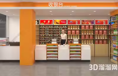 超市柜台怎么设计？
