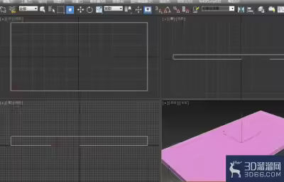 3dmax建模简约桌子模型