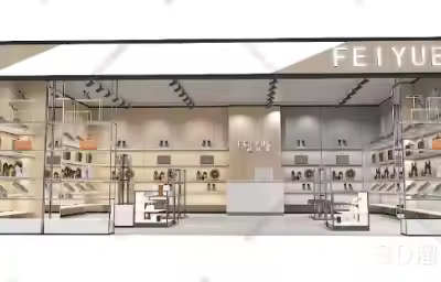 商场鞋店门头怎么设计好看？
