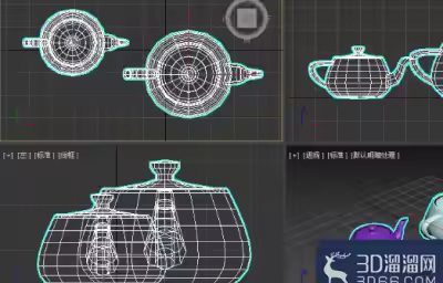 3dmax如何让两个物体的缩放比例一致？