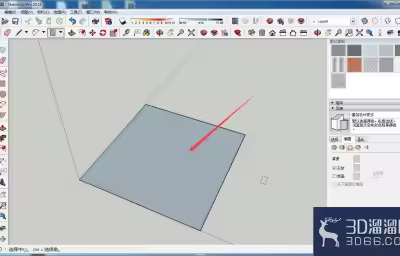 草图大师(SketchUp)怎么反转平面？