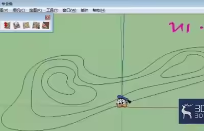 su沙盒怎么做凹凸地形？