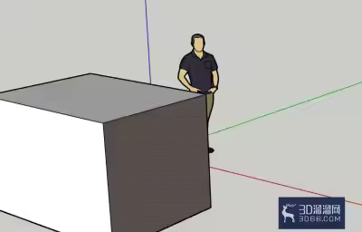 调整SU材质不透明度的方法