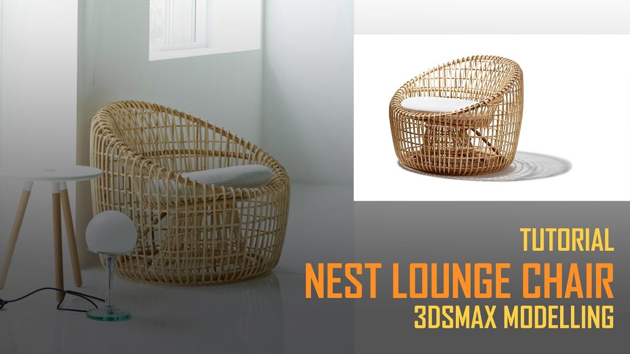 3DMax鸟巢椅建模教程
