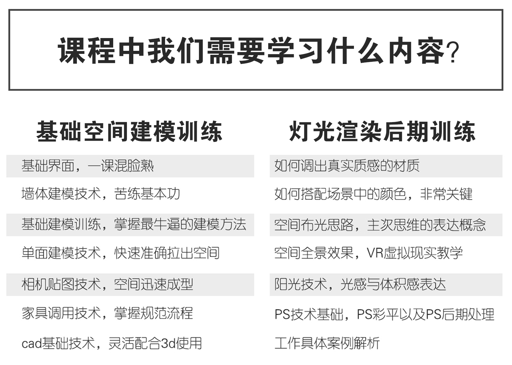 室内高端效果图表现入门到精通教程