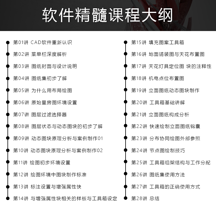CAD软件精髓教程