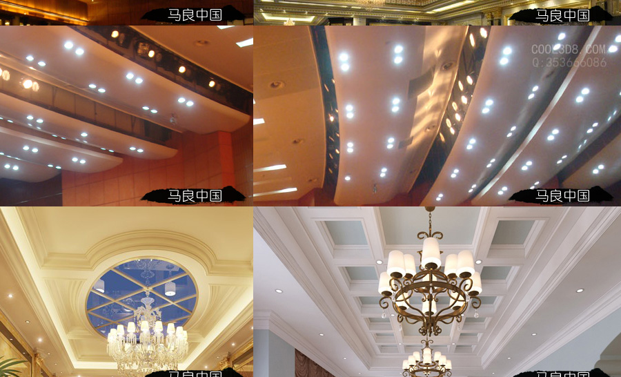 3DMax天花建模全面讲解教程