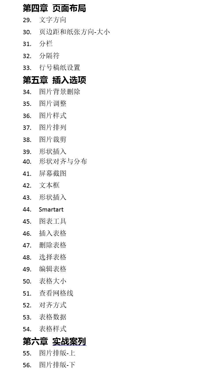 Word零基础入门到精通教程
