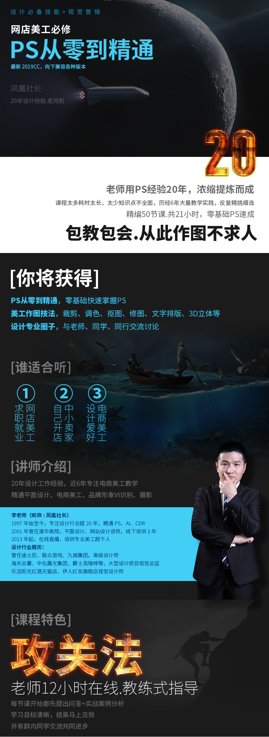 PS2019全套入门到精通自学课程