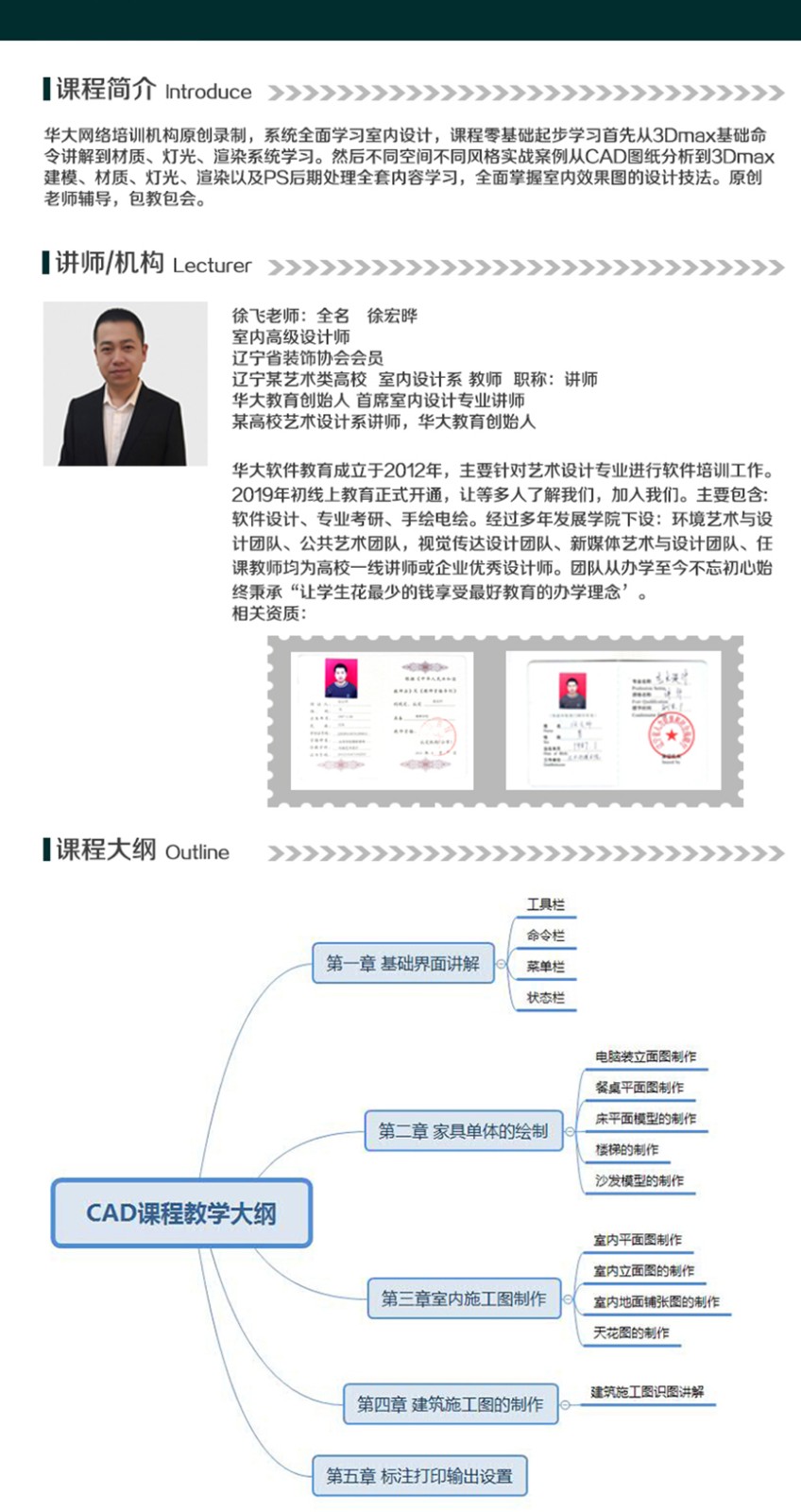 室内设计CAD施工图全套教程