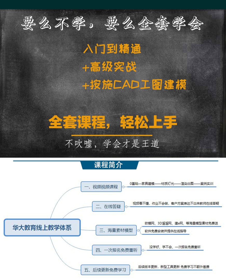 室内设计CAD施工图全套教程