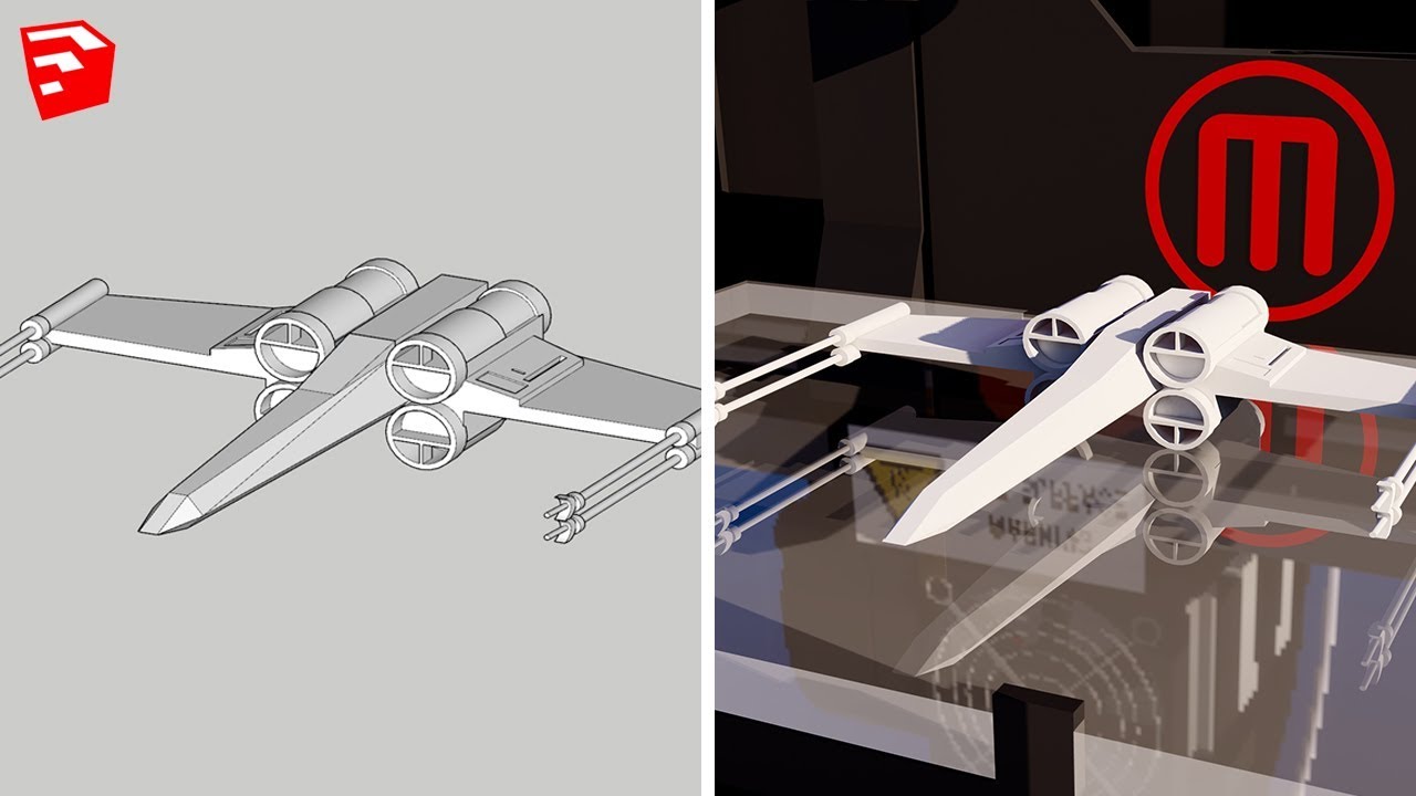 Sketchup修改3D打印模型教程