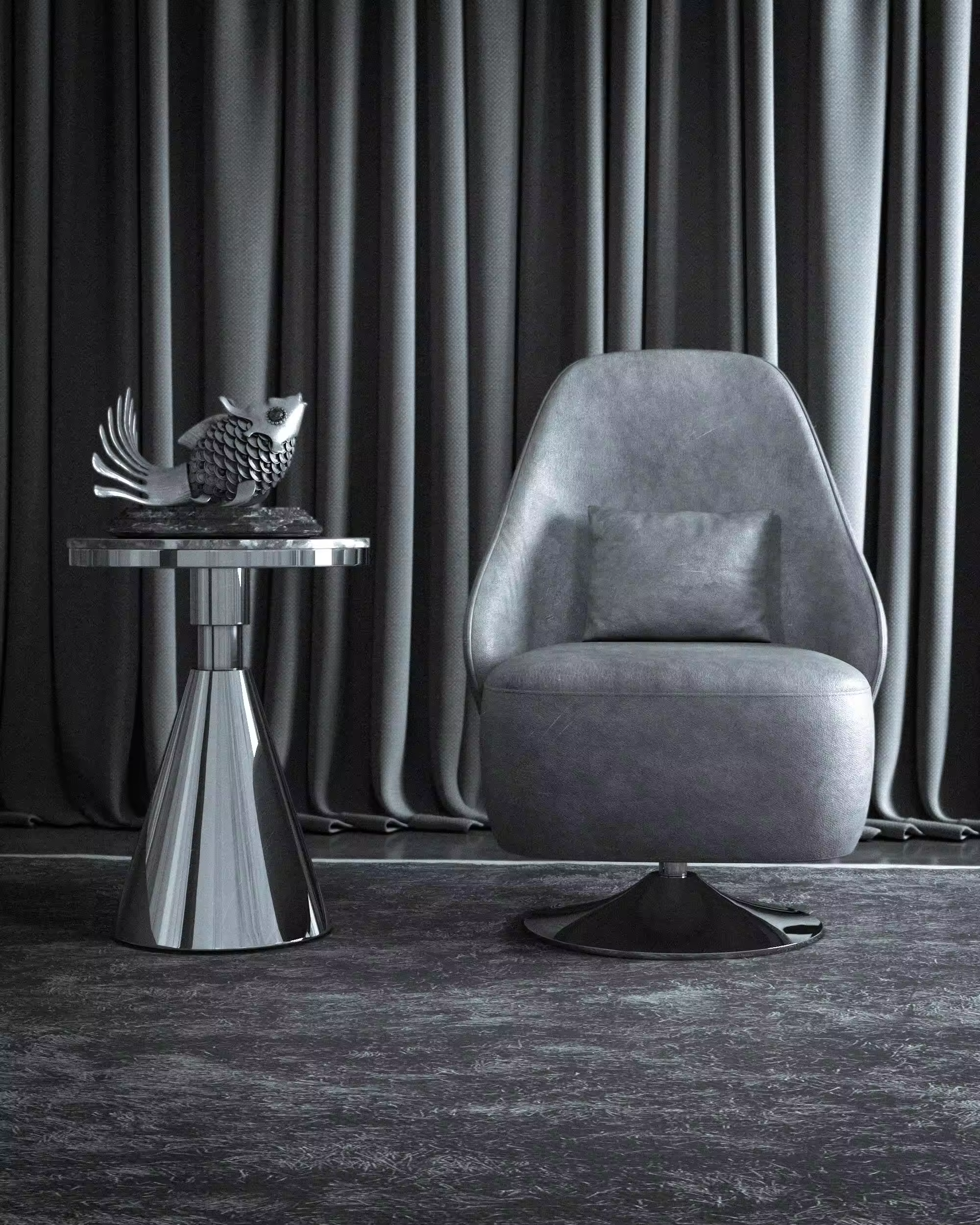 3dmax休闲椅制作教程