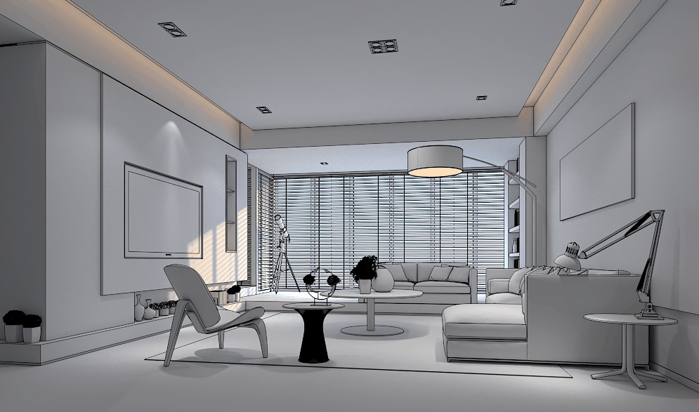 VRay4.1渲染效果图案例教程