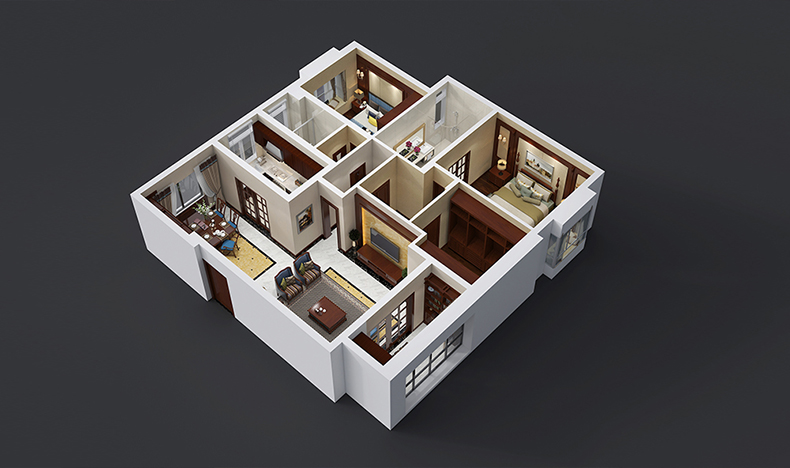 VRay4.1渲染效果图案例教程