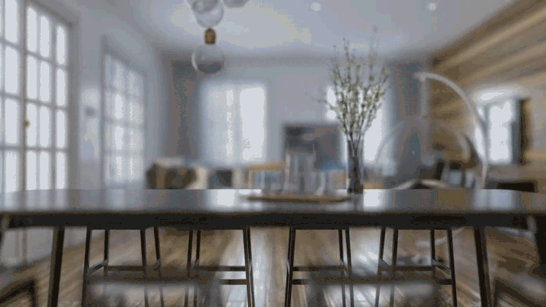 3DMAX VR漫游生长灯光景深动画教程