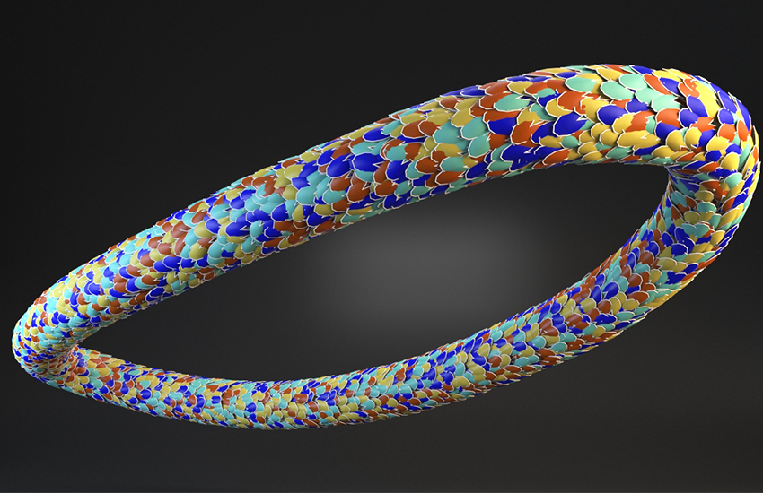 3DMax制作悬挂龙鳞圆柱结构模型教程