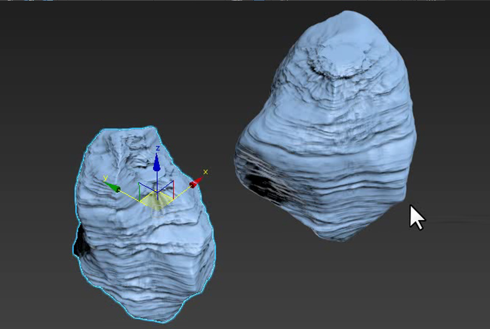 3DMax园林石假山亭桥零基础教程