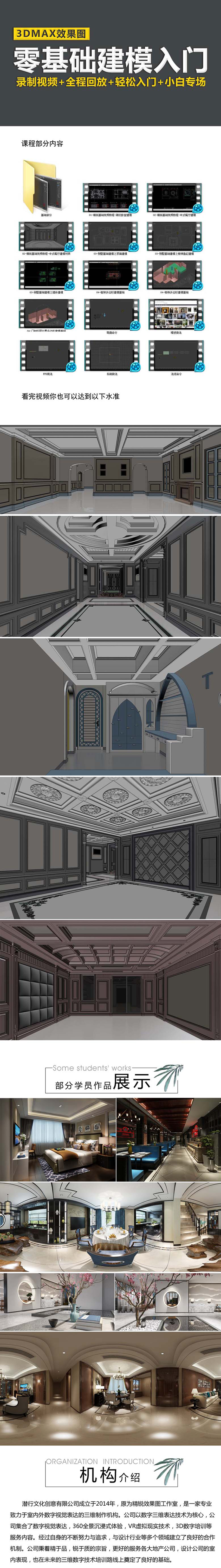 3DMAX效果图零基础建模入门教程