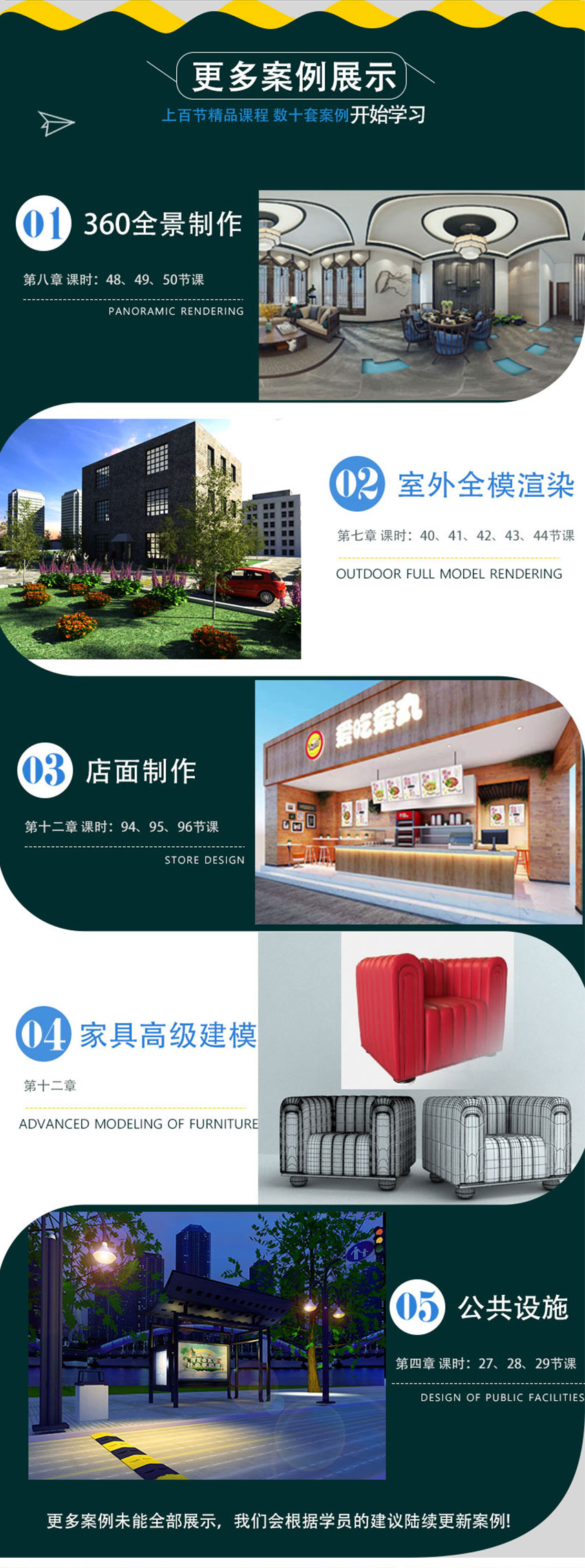 3DMax+Vray室内外设计全套教程