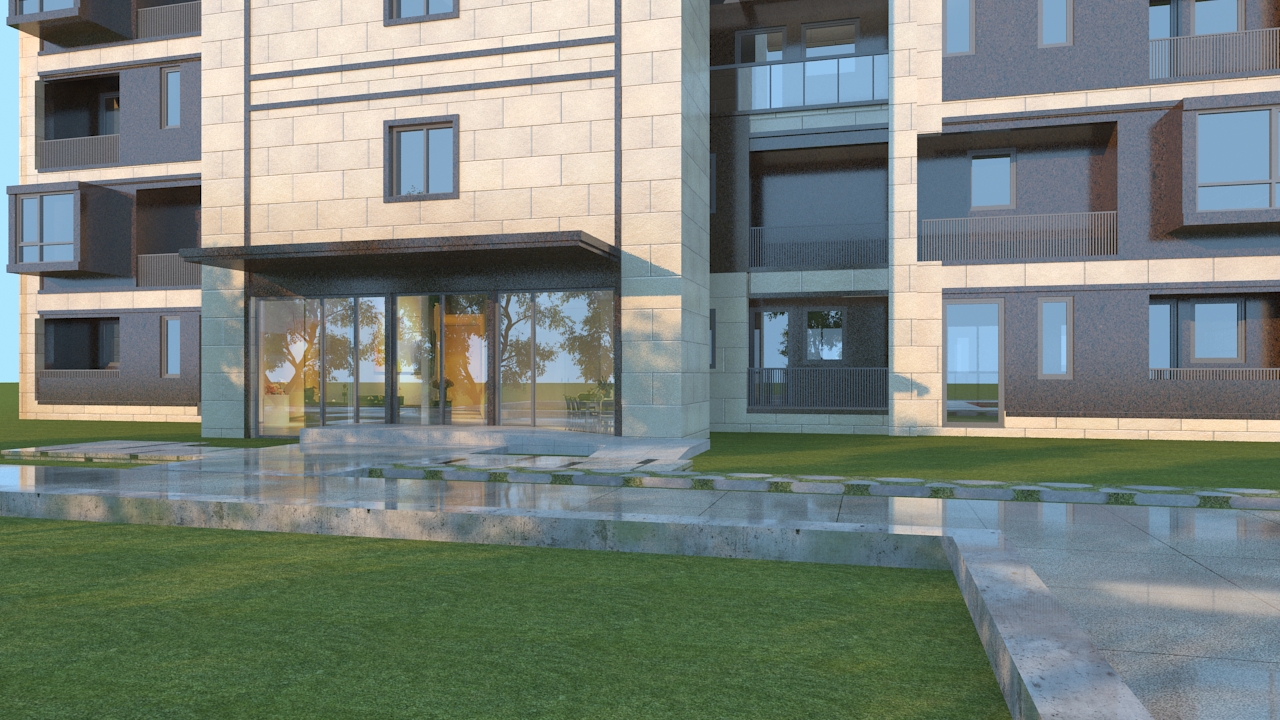 3DMax VRay3.6建筑动画制作过程演示