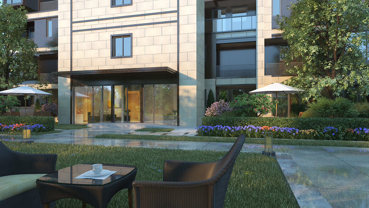 3DMax VRay3.6建筑动画制作过程演示