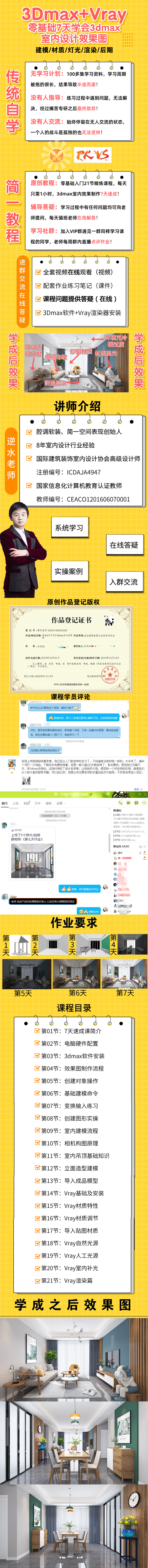 3DMax+VRay室内设计效果图教程