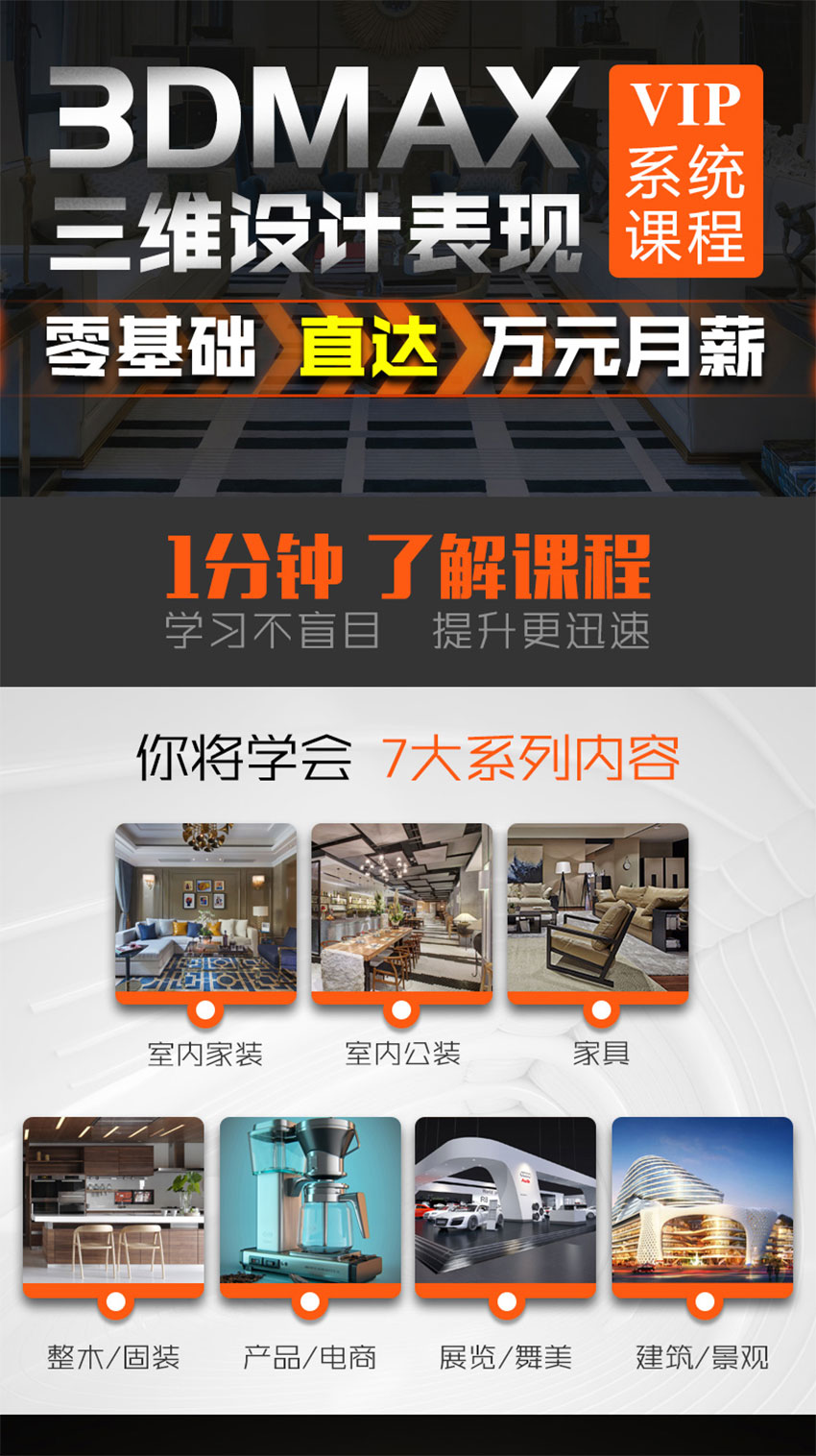 3DMAX场景灯光平衡制作
