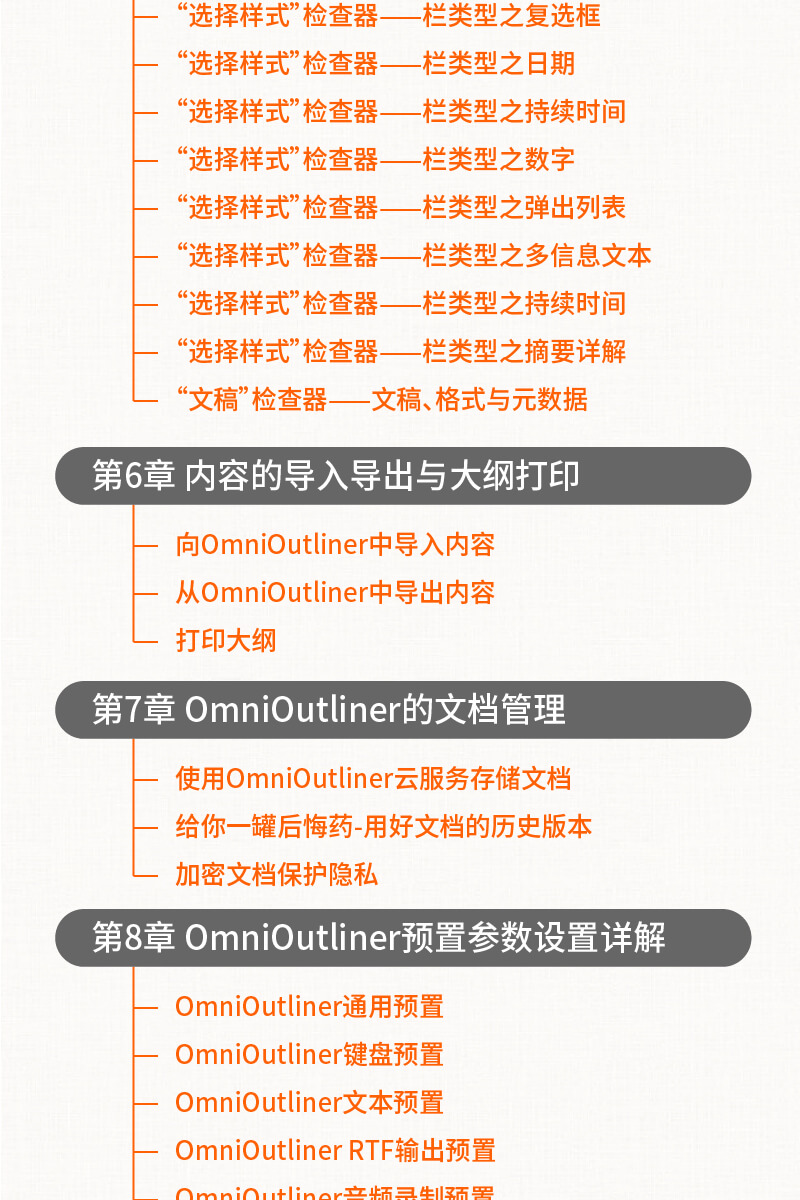 OmniOutliner高效能知识管理视频教程