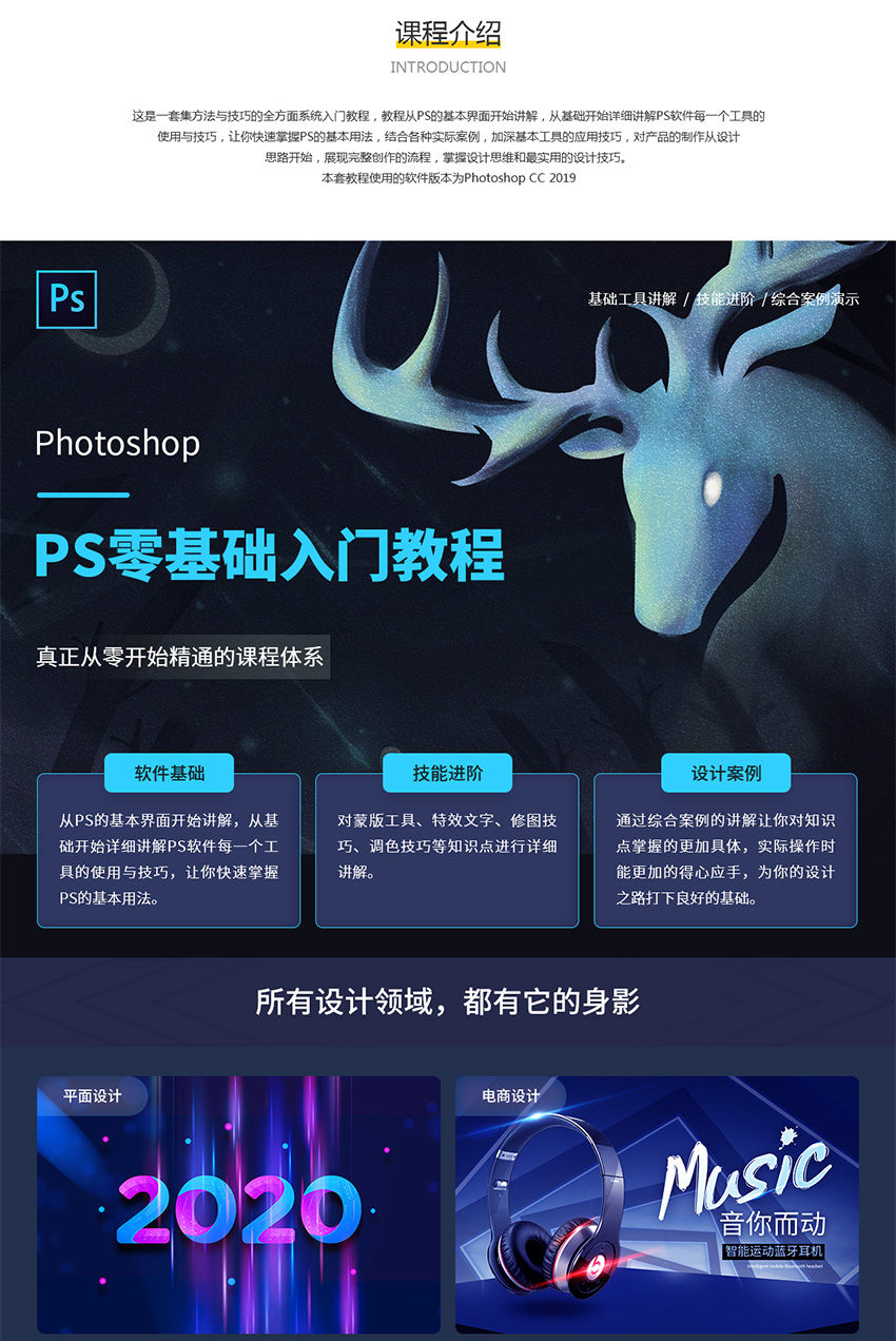 PS美工零基础入门教程