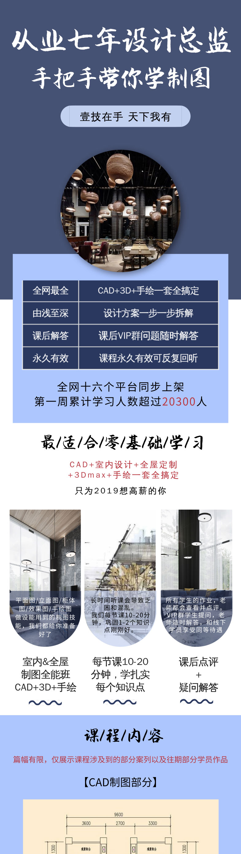 3DMax室内设计全屋定制制图教程