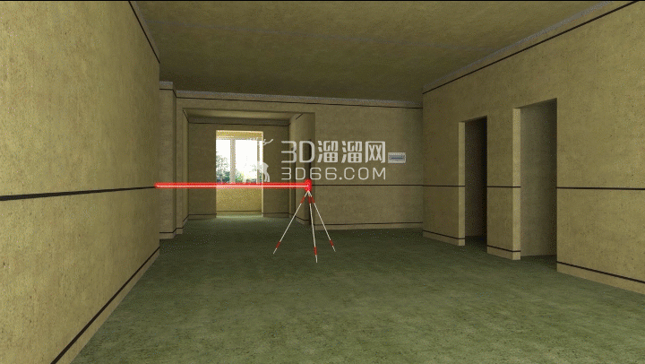3DMAX室内设计施工动画BIM动态3D生长动画