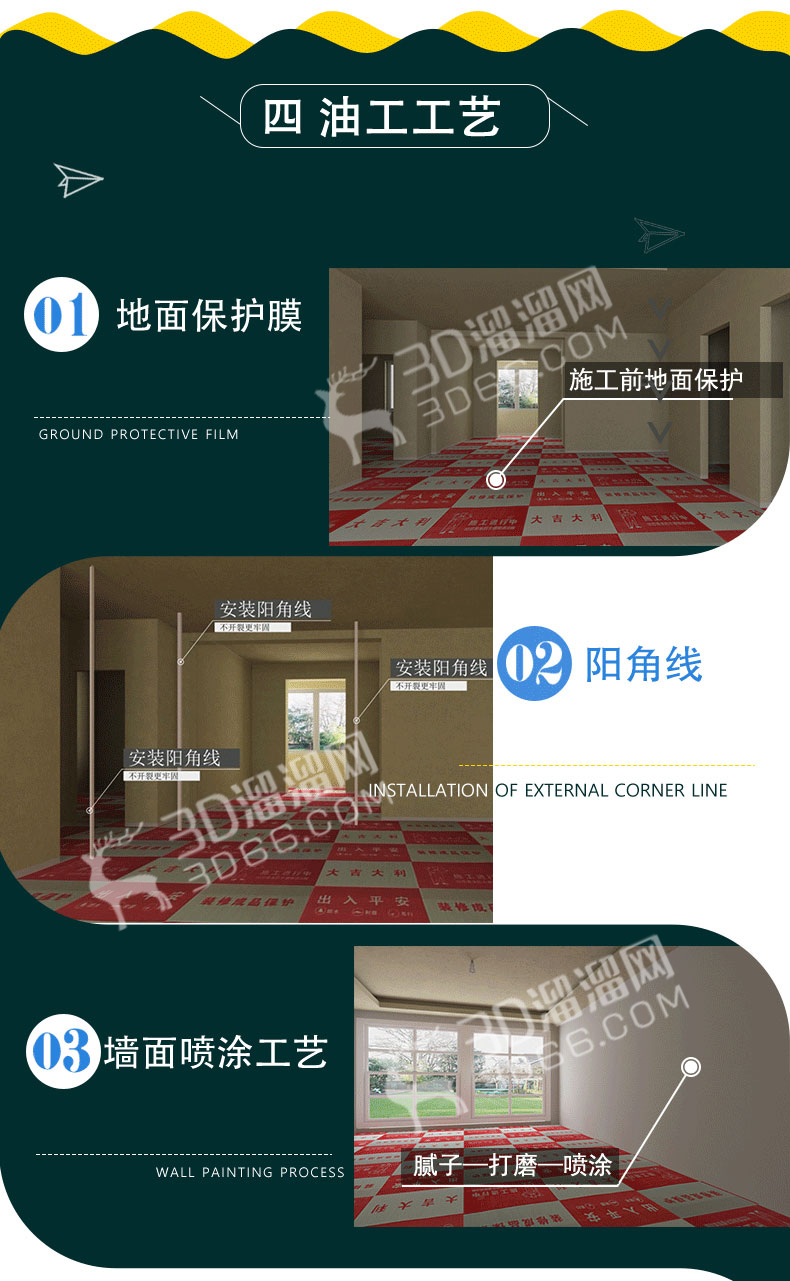 3DMAX室内设计施工动画BIM动态3D生长动画