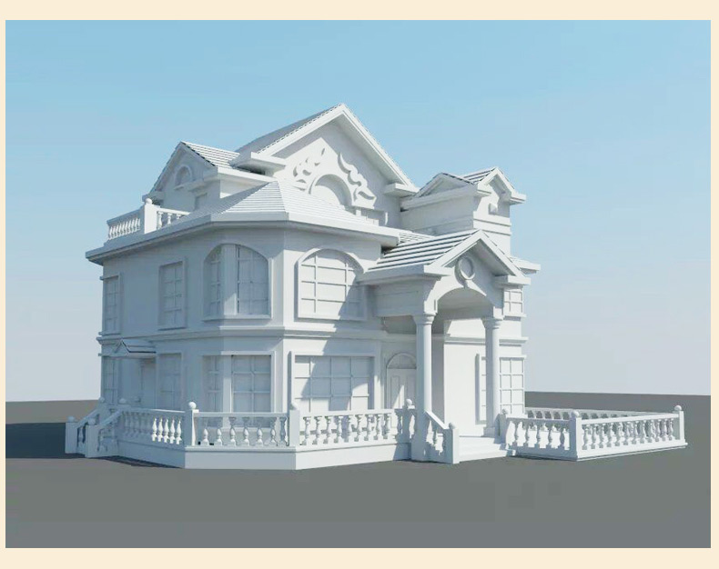 3D建筑模型制作+建筑效果图渲染秘籍