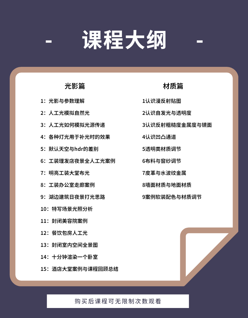 Ens材质与光影进阶课
