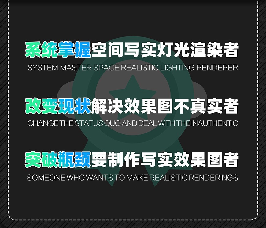 CR写实效果图- 灯光篇