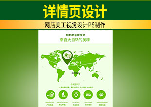 PS淘宝食品详情页设计教程