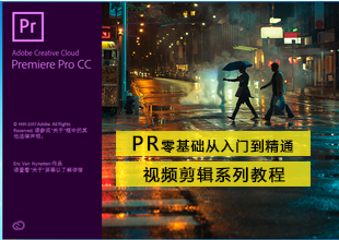PR零基础从入门剪辑到精通视频教程