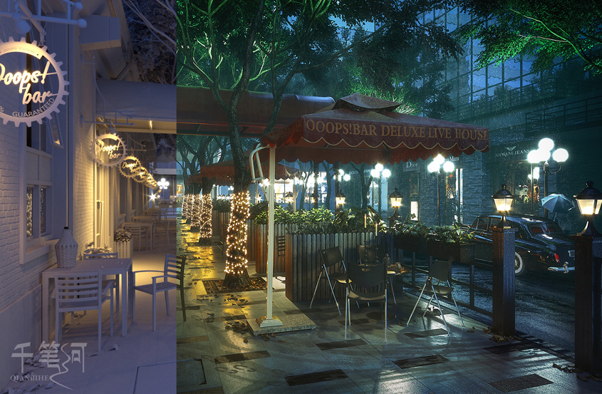 3DMAX+CR渲染写实商业场景全流程高级案例教学