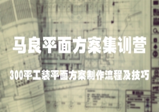 300平方工装办公空间平面方案布置思路及图纸绘制