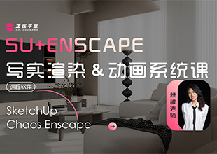 SU+Enscape写实渲染&动画系统课