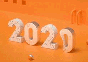 C4D+OC-2020跨年小动画场景制作