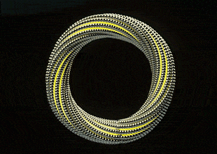 C4D+OC乌比斯环无限翻转动画制作教程